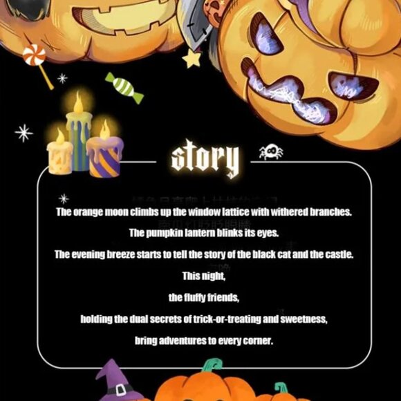 Lokiki Trick or Treat series -- BOBO CANDY, the witch! - Picture 9 of 11